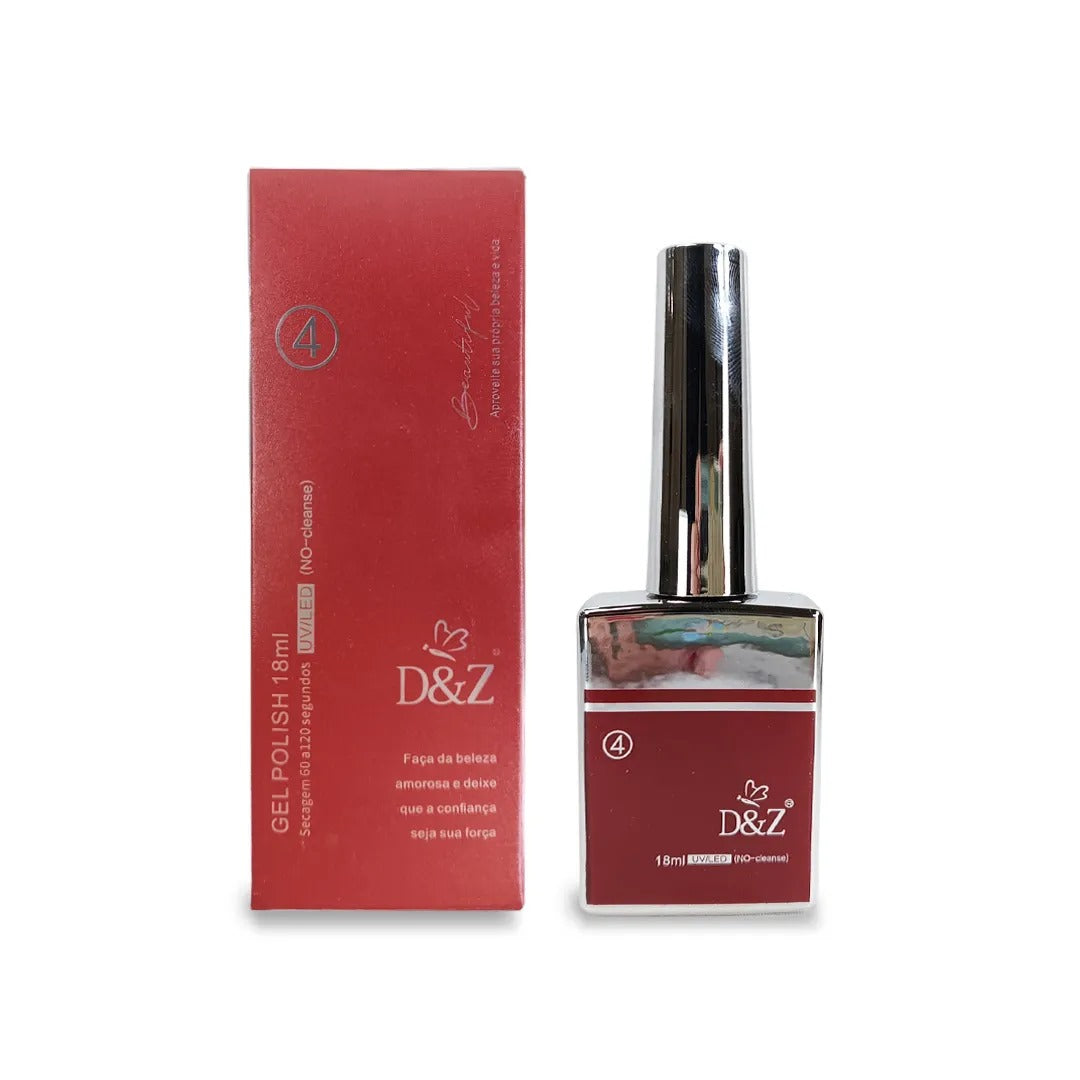 ESMALTE 4 GEL POLISH D&Z- 18ML INVILA - Tudo para unhas em gel