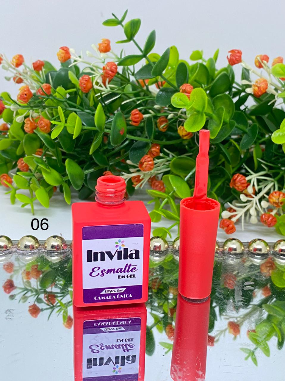 ESMALTE EM GEL INVILA- N06 INVILA - Tudo para unhas em gel