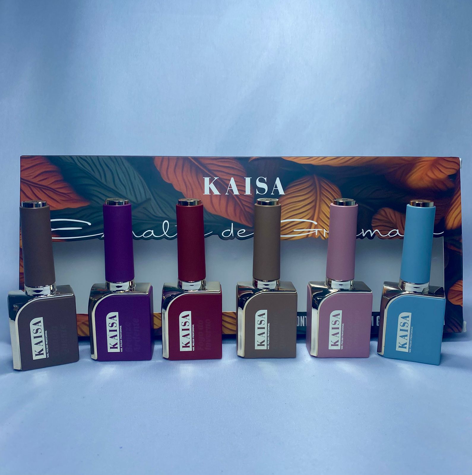 KIT ESMALTE KAISA- 6und INVILA - Tudo para unhas em gel