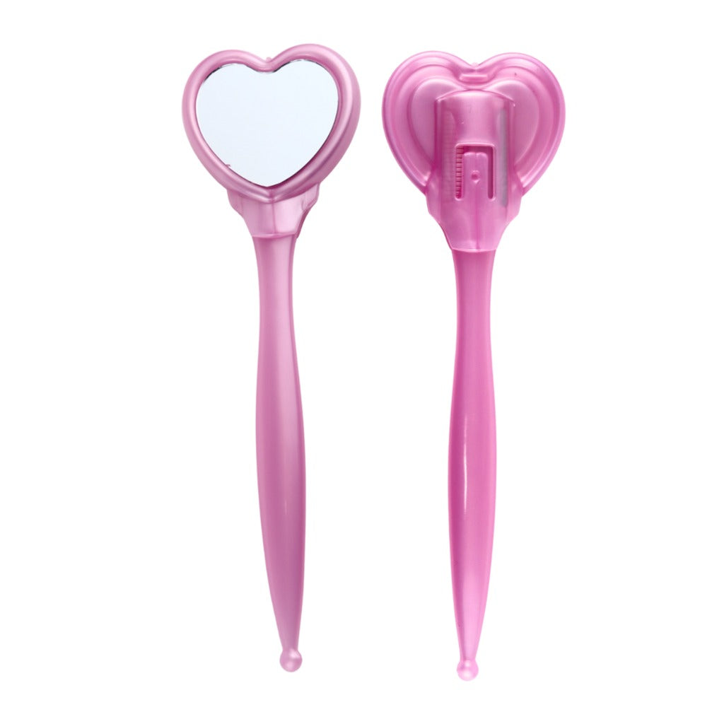 ESPELHO CORAÇÃO PEQUENO- ROSA INVILA - Tudo para unhas em gel