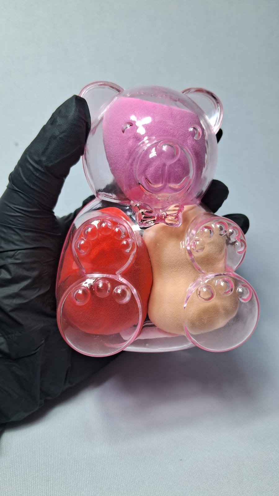KIT ESPONJA URSO INVILA - Tudo para unhas em gel