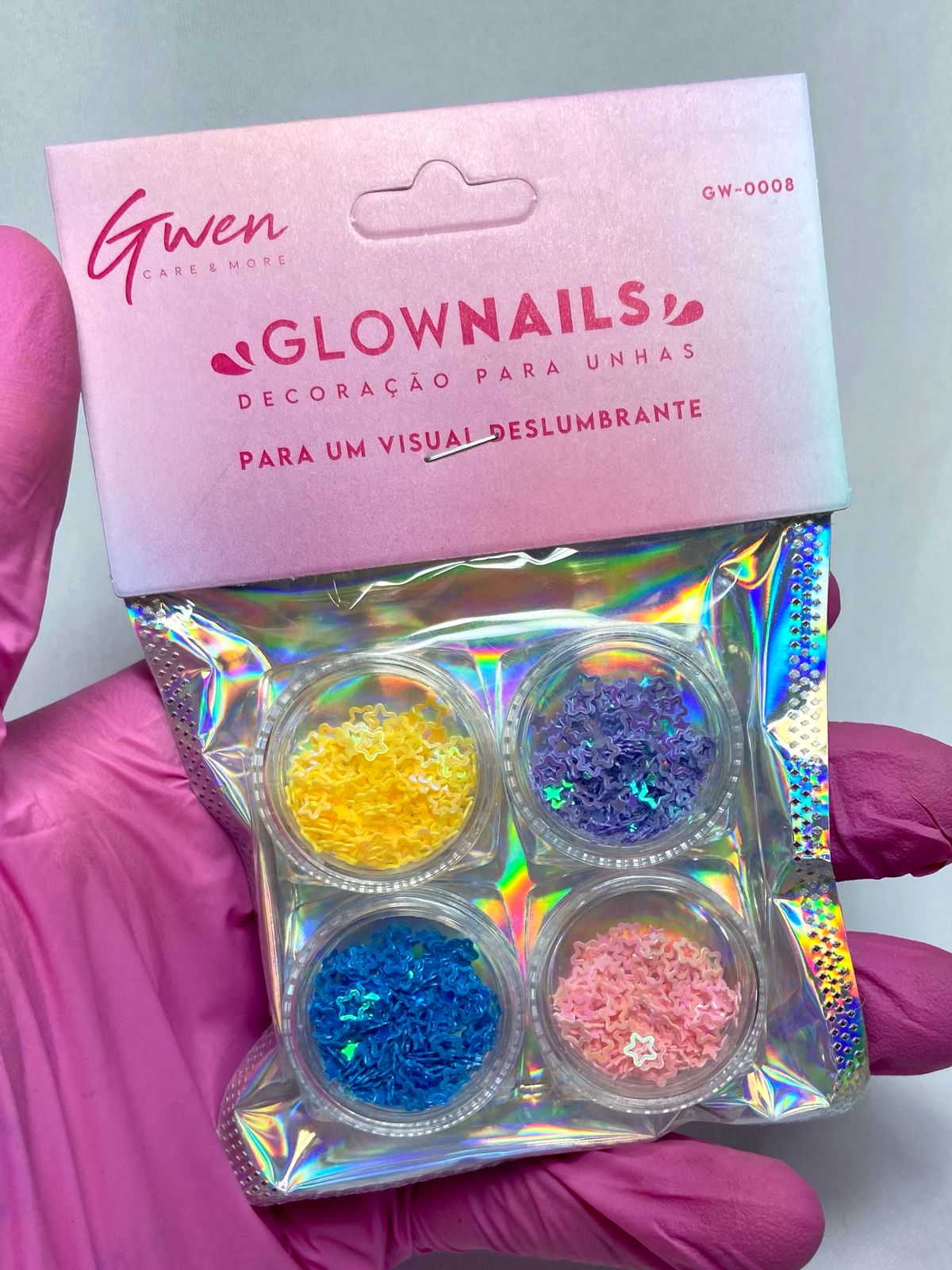 DECORAÇÃO PARA UNHA ESTRELINHA GWEN- 4UND INVILA - Tudo para unhas em gel