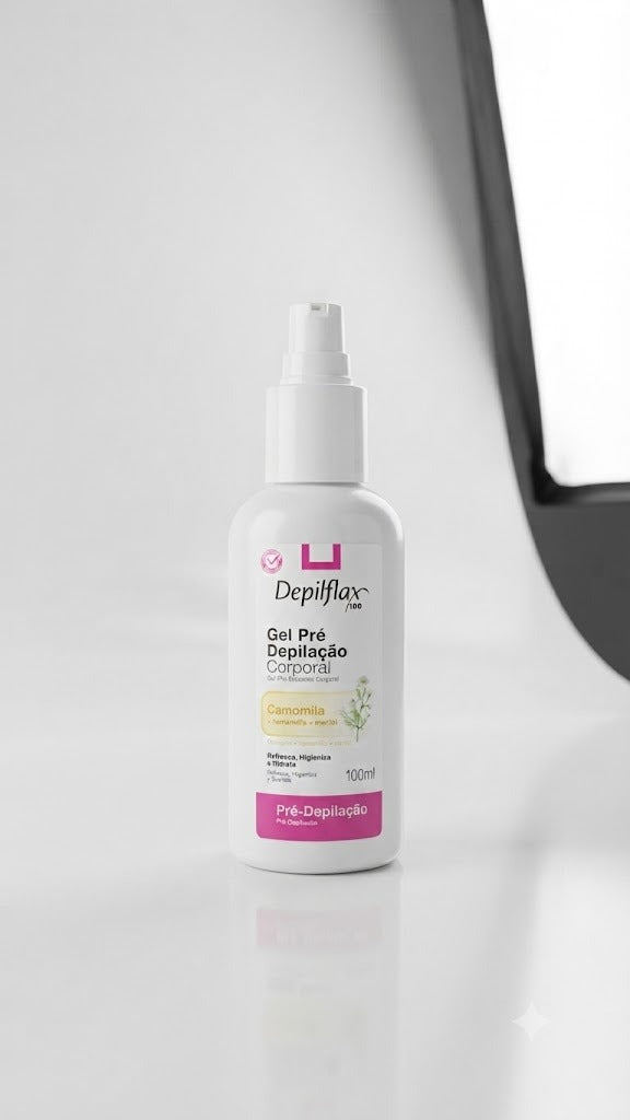 GEL PRÉ-DEPILAÇÃO CORPORAL 100ML - DEPILFLAX