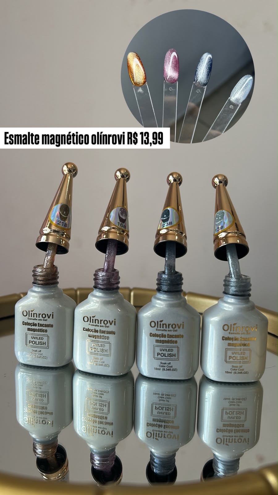 ESMALTE MAGNETICO  OLINROVI 10ml
