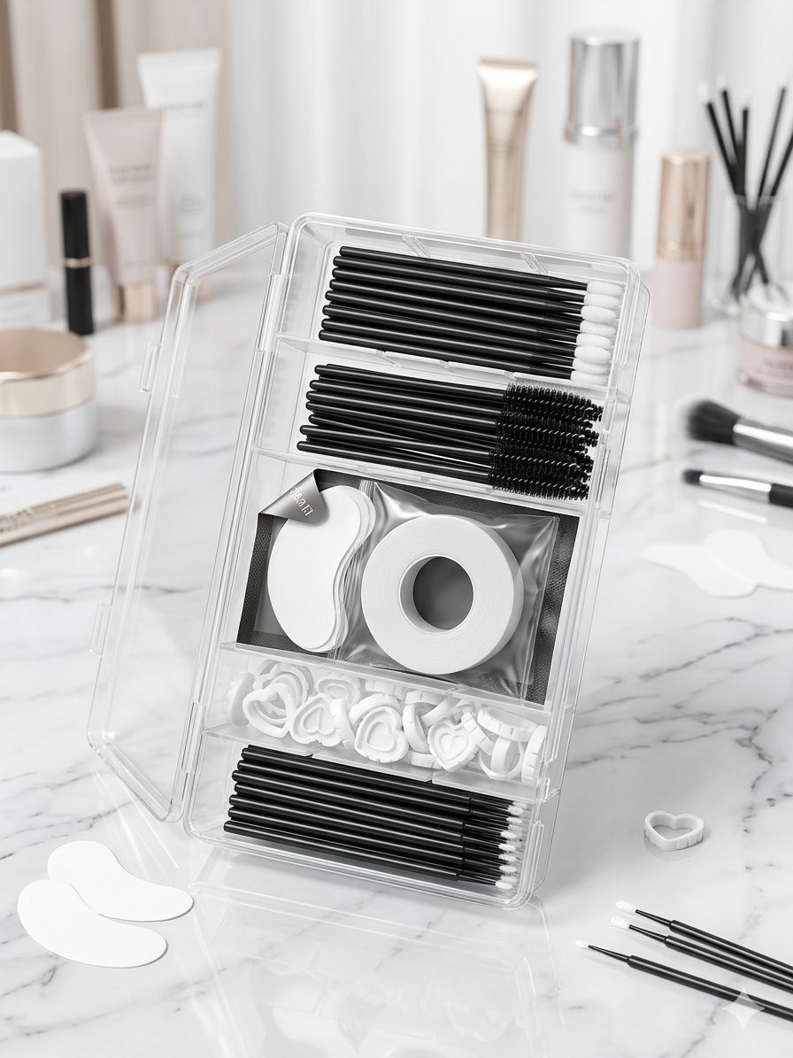 KIT LASH ACESSÓRIOS PRETO