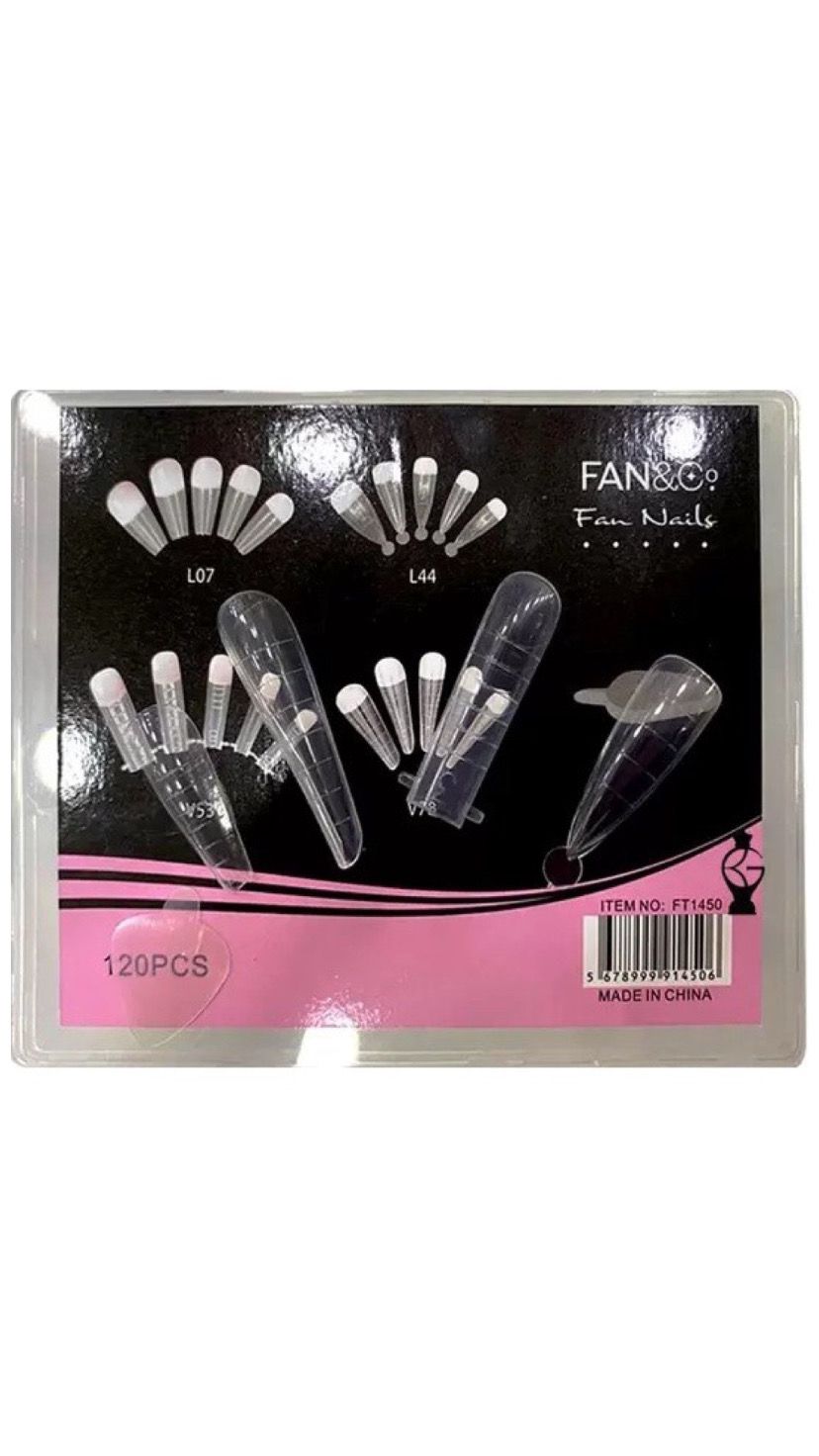 MOLDE F1 VARIOS FORMATO -FAN NAILS INVILA - Tudo para unhas em gel
