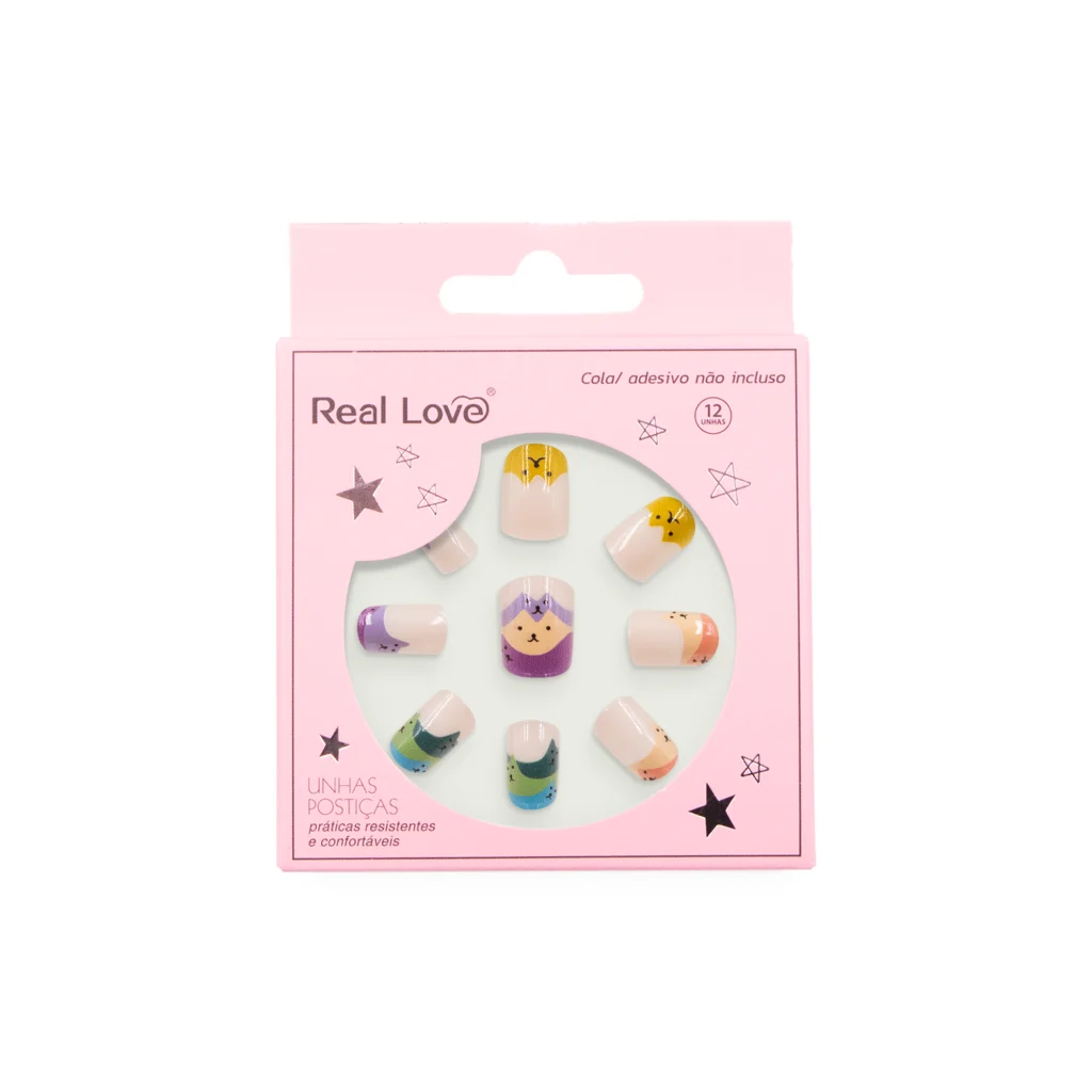 UNHA POSTIÇA INFANTIL - REAL LOVE