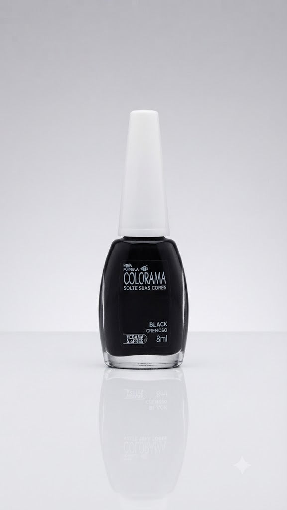 ESMALTE BLACK 8ML - COLORAMA