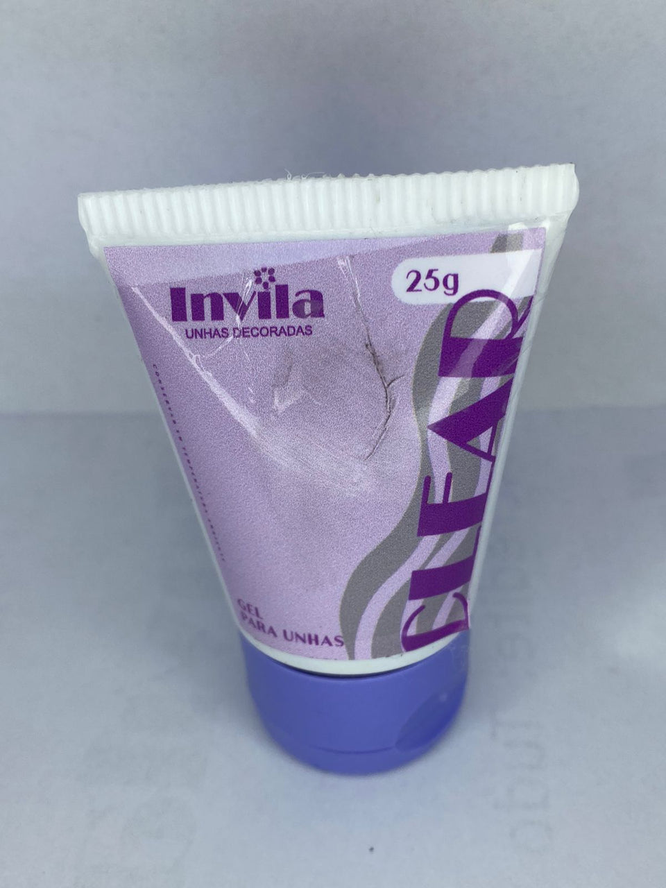 BISNAGAS CLEAR 25G -INVILA INVILA - Tudo para unhas em gel