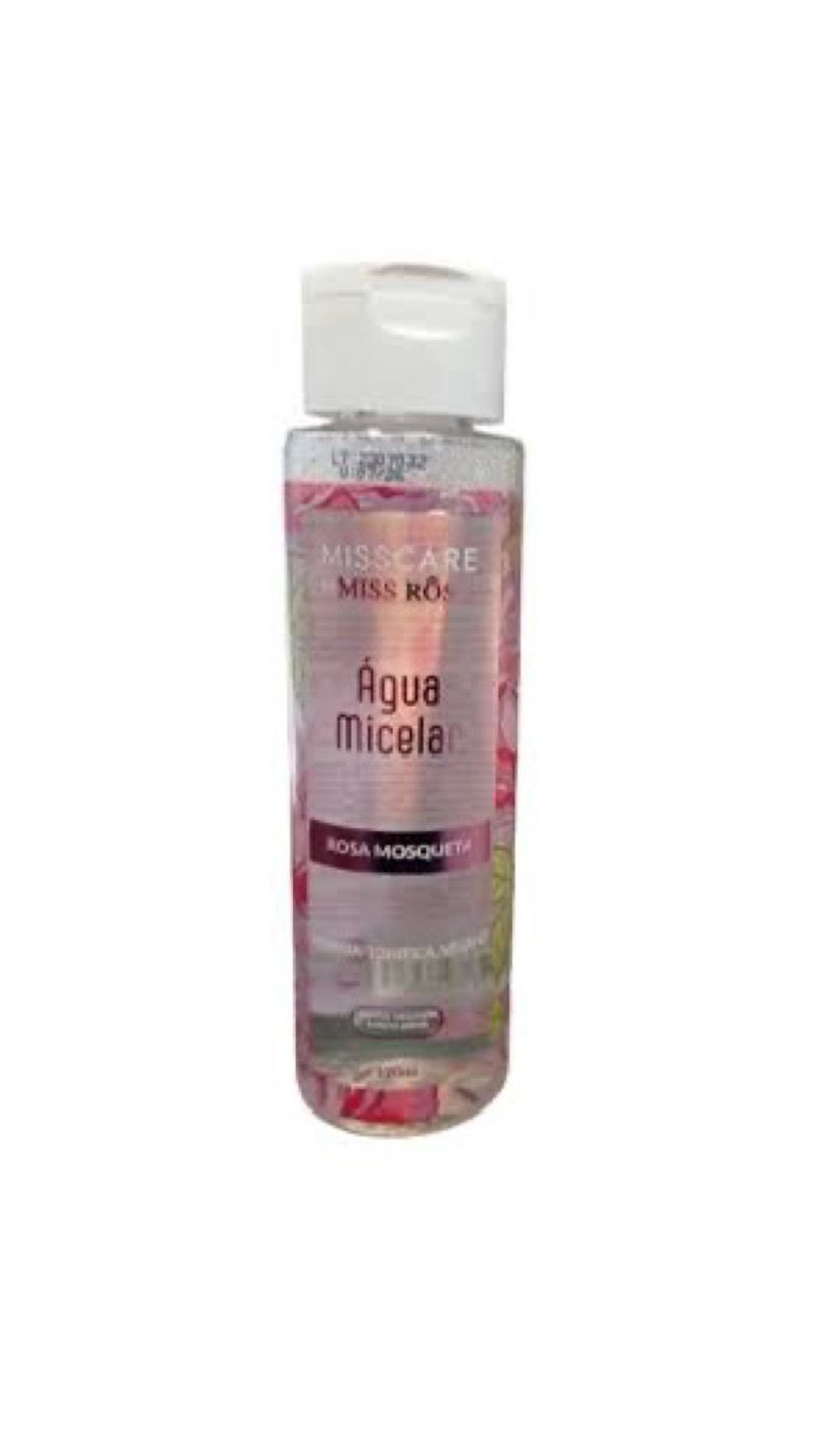 ÁGUA MICELAR ROSA MOSQUETA 120ML -MISSCARE INVILA - Tudo para unhas em gel
