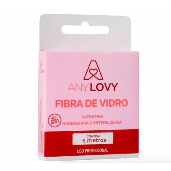 FIBRA DE VIDRO ULTRAFINA 5 METROS - ANYLOVY INVILA - Tudo para unhas em gel