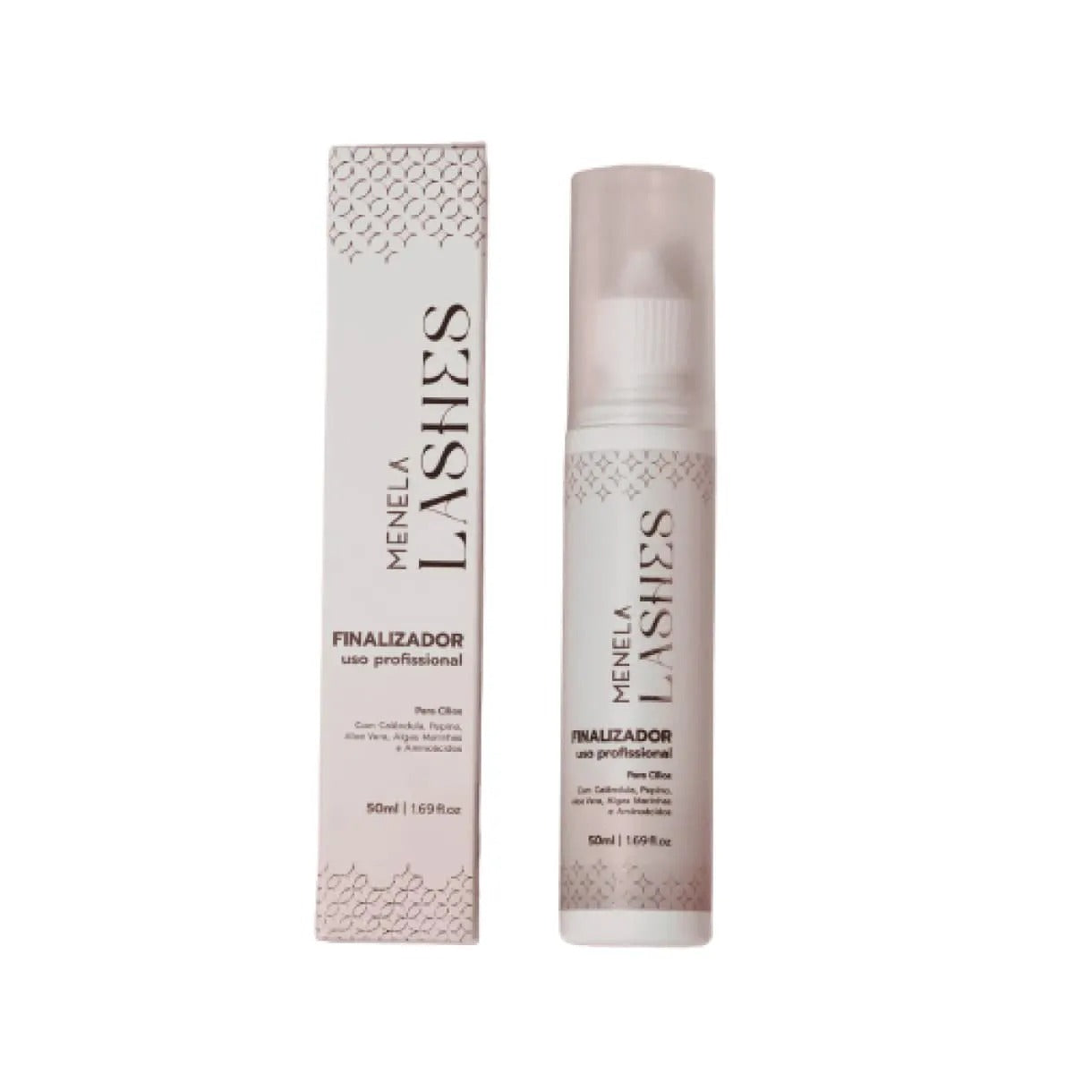 FINALIZADOR LASH MENELA- 50ML INVILA - Tudo para unhas em gel