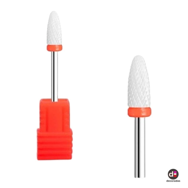 BROCA CERÂMICA FLAME F INVILA - Tudo para unhas em gel