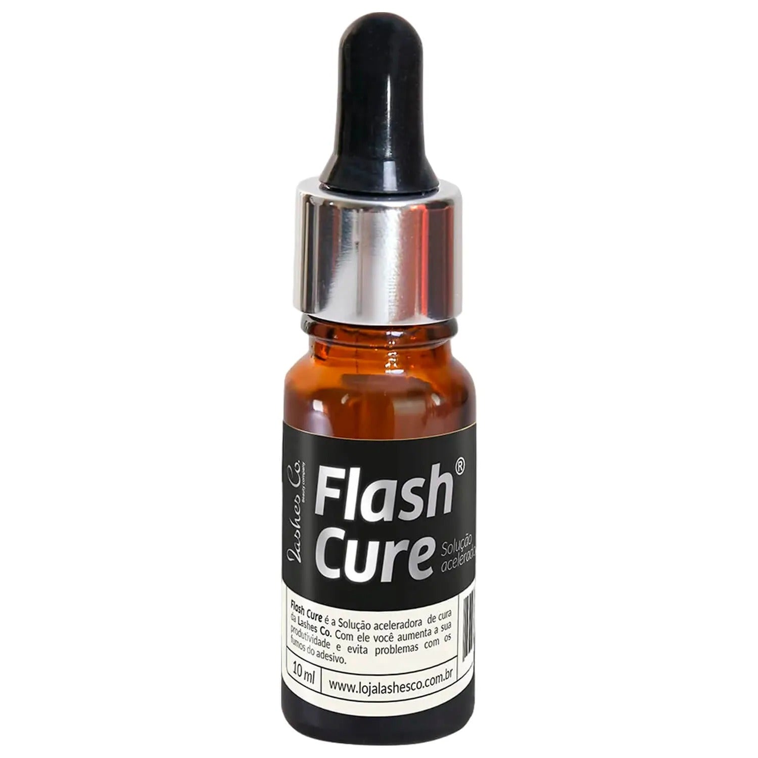 FLASH CURE LASHES CO. 10ML INVILA - Tudo para unhas em gel