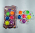 KIT DE BRILHO FLOCADO GRANDE NEON- 6 UND INVILA - Tudo para unhas em gel