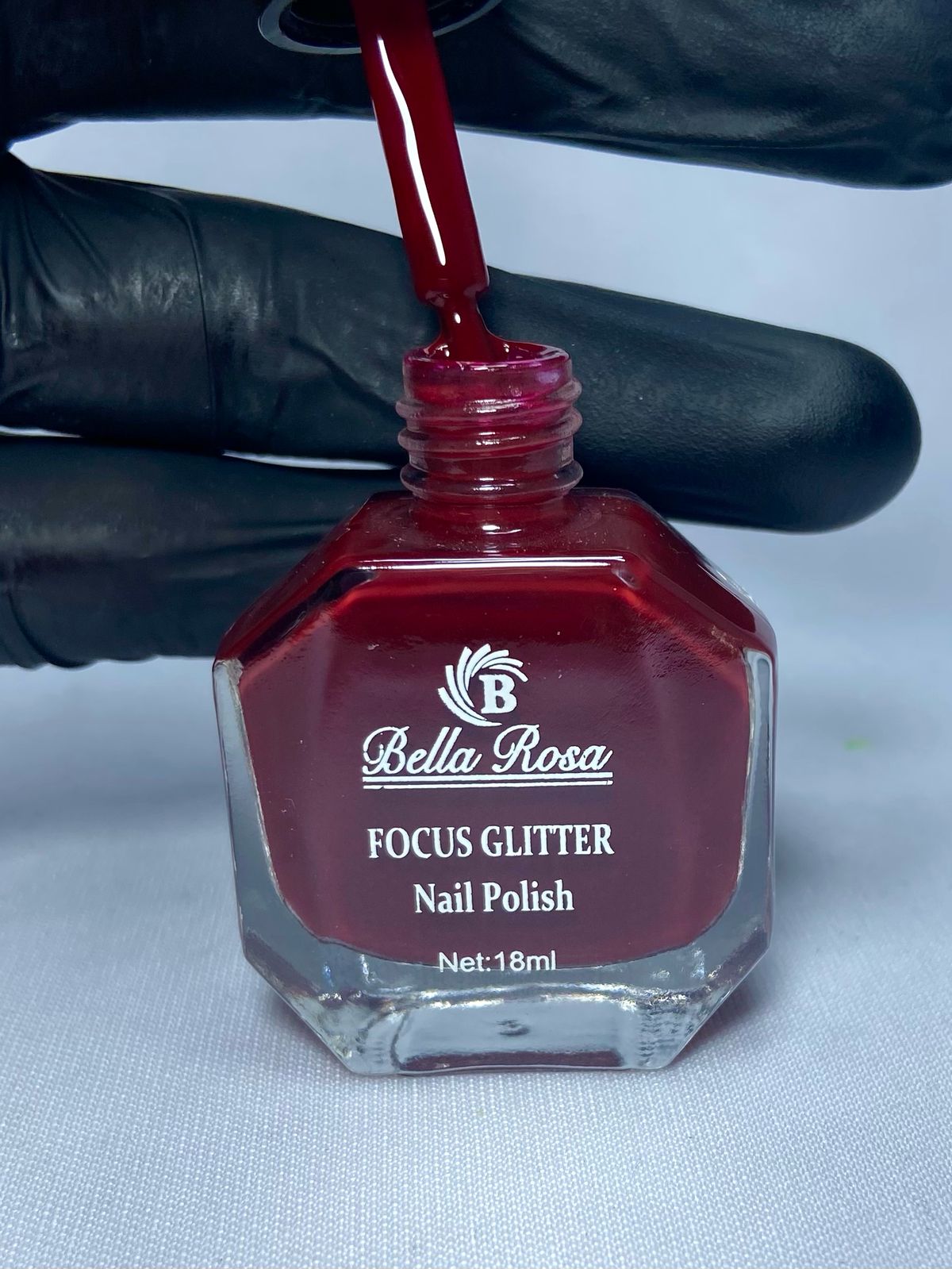 ESMALTE BELLA ROSA FOCUS GLITTER 24- 18ML INVILA - Tudo para unhas em gel