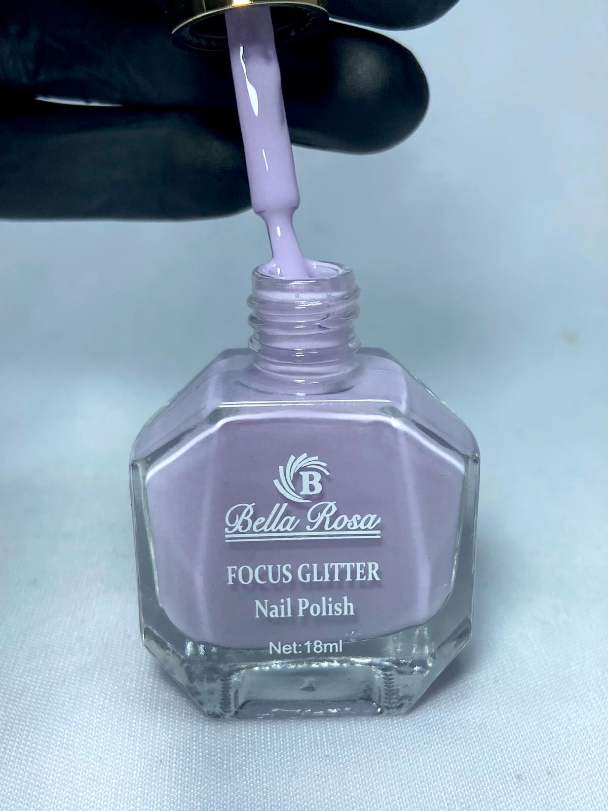 ESMALTE BELLA ROSA FOCUS GLITTER 26- 18ML INVILA - Tudo para unhas em gel