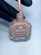 ESMALTE BELLA ROSA FOCUS GLITTER 32- 18ML INVILA - Tudo para unhas em gel