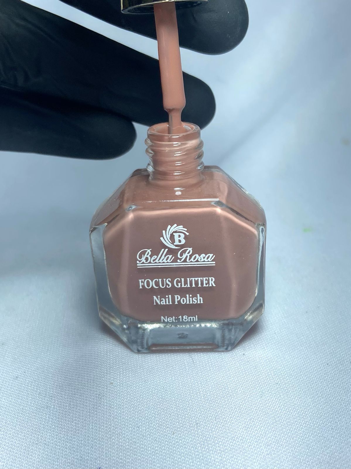 ESMALTE BELLA ROSA FOCUS GLITTER 33- 18ML INVILA - Tudo para unhas em gel