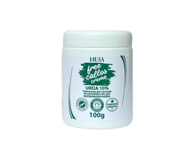 FREE CALOS COM UREIA MUSA- 100G INVILA - Tudo para unhas em gel