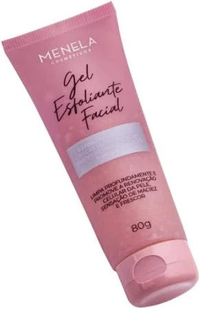 GEL ESFOLIANTE FACIAL MENELA 80g INVILA - Tudo para unhas em gel