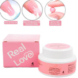 GEL SOLIDO 4 NUDE REAL LOVE 15ML INVILA - Tudo para unhas em gel