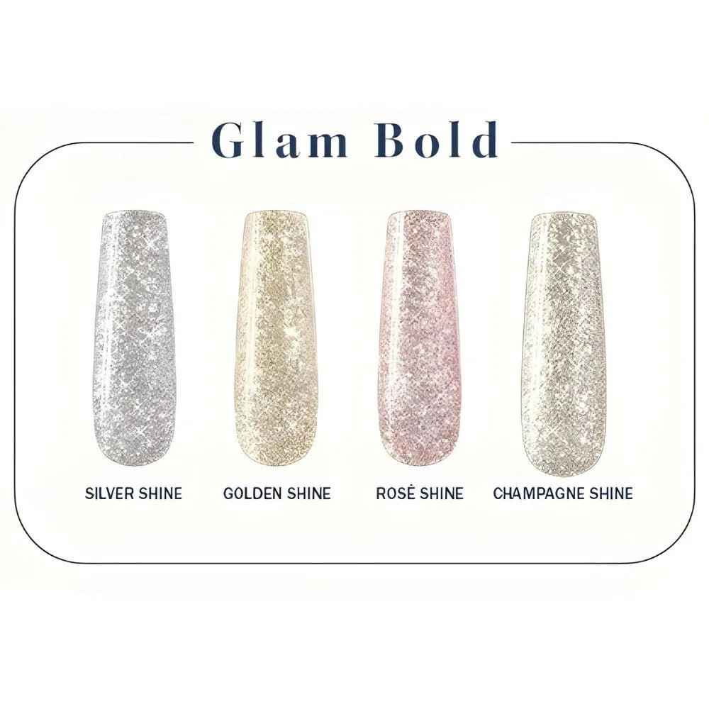 KIT ESMALTE GLAM BOLD BLUWE INVILA - Tudo para unhas em gel