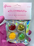 DECORAÇÃO PARA UNHA HEXAGONAL GWEN- 4UND INVILA - Tudo para unhas em gel