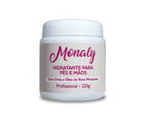 HIDRATANTE PÉS E MÃOS MONALY- 220g INVILA - Tudo para unhas em gel
