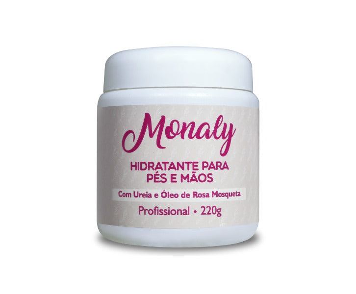 HIDRATANTE PÉS E MÃOS MONALY- 220g INVILA - Tudo para unhas em gel