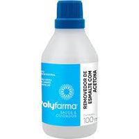 ACETONA 100ML - POLYFARMA INVILA - Tudo para unhas em gel