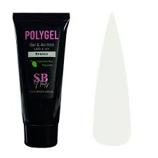 POLYGEL BRANCO 30ML -SB NAILS INVILA - Tudo para unhas em gel