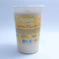 CERA DEPILÁTORIA CHOCOLATE BRANCO REPOS - 400G INVILA - Tudo para unhas em gel
