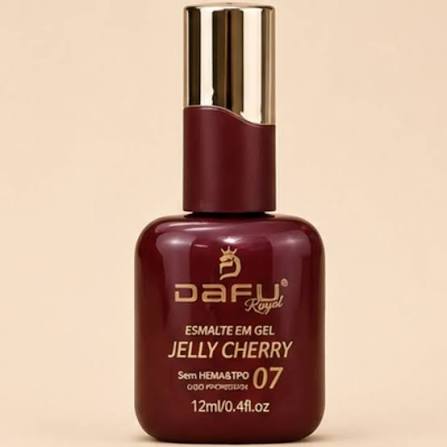 ESMALTE EM GEL DAFU JELLY CHERRY SEM HEMA & TPO – COR 11 | 12ML
