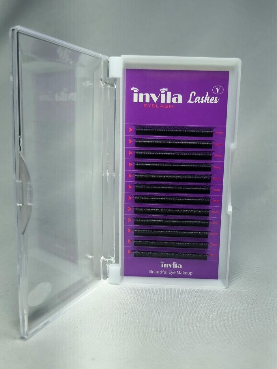 CÍLIOS Y 0.07D INVILA- 9mm INVILA - Tudo para unhas em gel