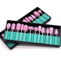 KIT DE BROCA POLIDORA ROSA- 12 UNIDADES INVILA - Tudo para unhas em gel