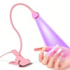 LUMINÁRIA/LAMPADA LED UV PARA SECAGEM DE UNHAS -ROSA INVILA - Tudo para unhas em gel