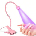 LUMINÁRIA/LAMPADA LED UV PARA SECAGEM DE UNHAS -ROSA INVILA - Tudo para unhas em gel
