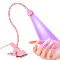 LUMINÁRIA/LAMPADA LED UV PARA SECAGEM DE UNHAS -ROSA INVILA - Tudo para unhas em gel