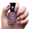 ESMALTE RISQUE DIAMOND GEL LAVANDA FRANCESA 9,5ML INVILA - Tudo para unhas em gel