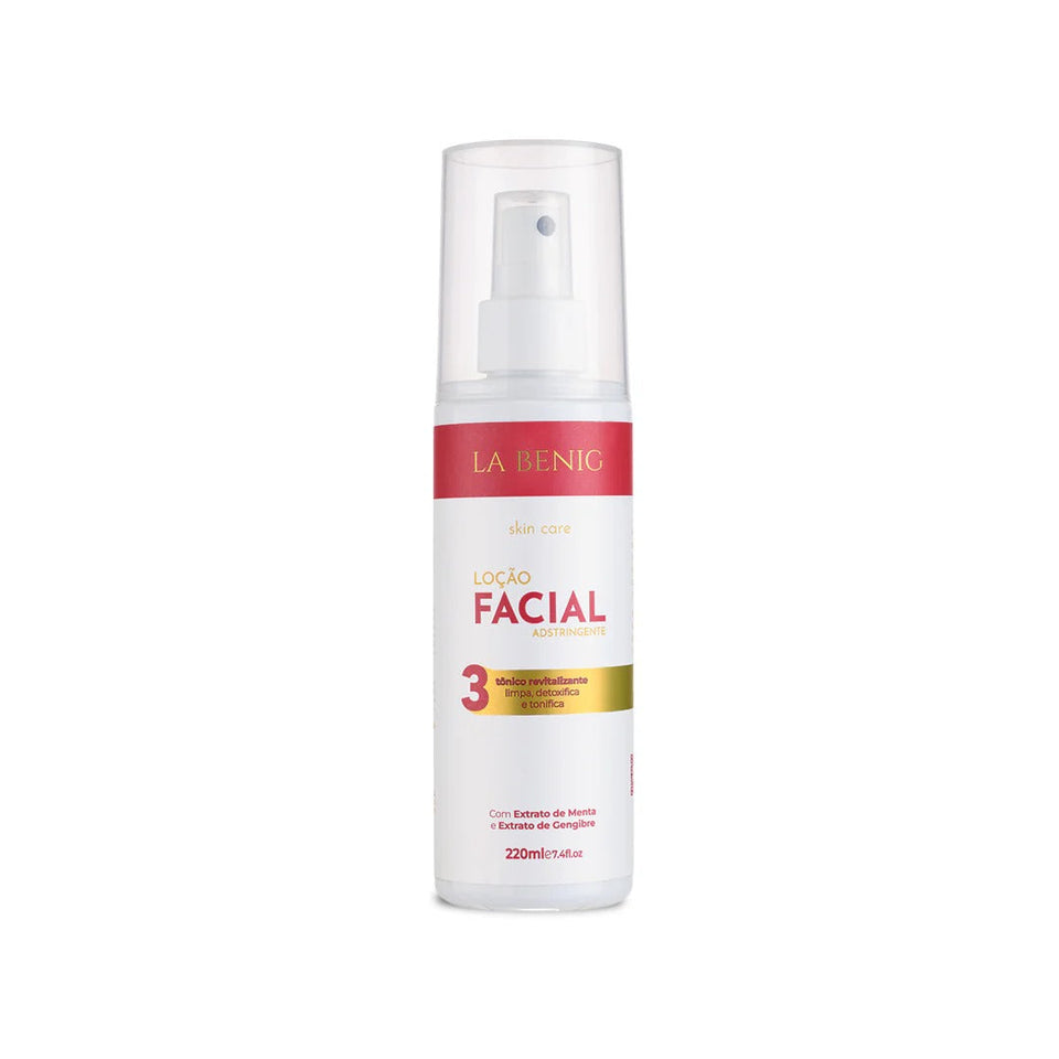 LOÇÃO FACIAL ADSTRINGENTE LA BENIG- 220ML INVILA - Tudo para unhas em gel