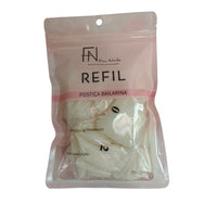 POSTIÇA FAN NAILS REFIL LEITOSA- 600UN INVILA - Tudo para unhas em gel