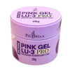 PINK GEL L.U-3 PRO - PIU BELLA INVILA - Tudo para unhas em gel