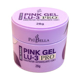PINK GEL L.U-3 PRO - PIU BELLA INVILA - Tudo para unhas em gel