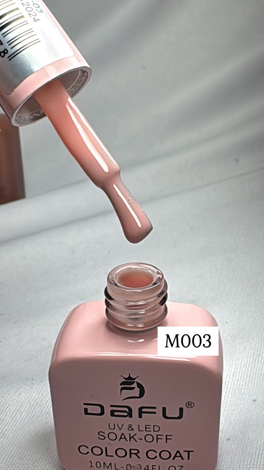 ESMALTE DAFU COLOR COAT M003- 10ML INVILA - Tudo para unhas em gel