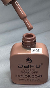 ESMALTE DAFU COLOR COAT M051- 10ML INVILA - Tudo para unhas em gel
