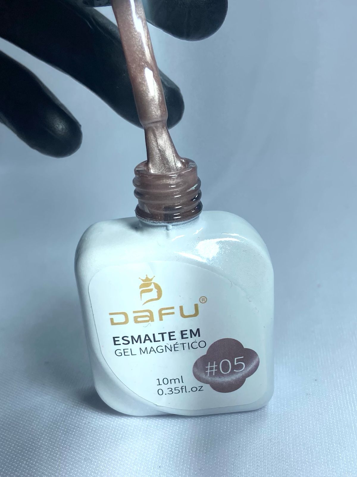 ESMALTE EM GEL MAGNÉTICO DAFU 05- 10ml INVILA - Tudo para unhas em gel