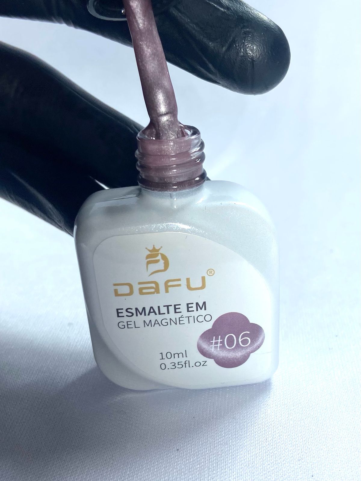 ESMALTE EM GEL MAGNÉTICO DAFU 06- 10ml INVILA - Tudo para unhas em gel
