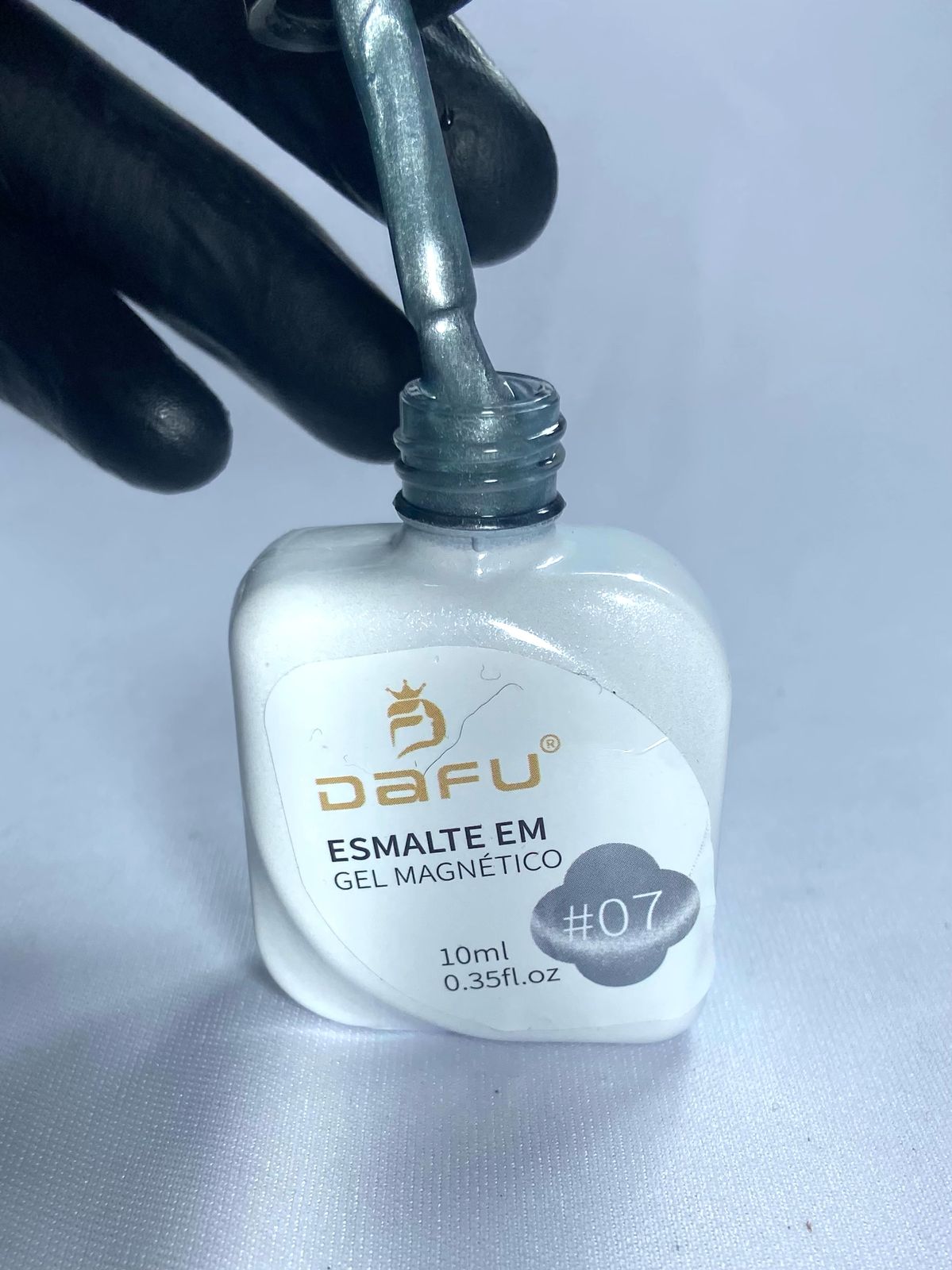 ESMALTE EM GEL MAGNÉTICO DAFU 07- 10ml INVILA - Tudo para unhas em gel
