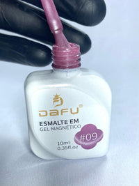 ESMALTE EM GEL MAGNÉTICO DAFU 09- 10ml INVILA - Tudo para unhas em gel